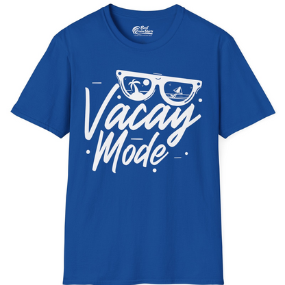 Vacay Mode Shirt T-Shirt – Royal – Best Cruise Shirts