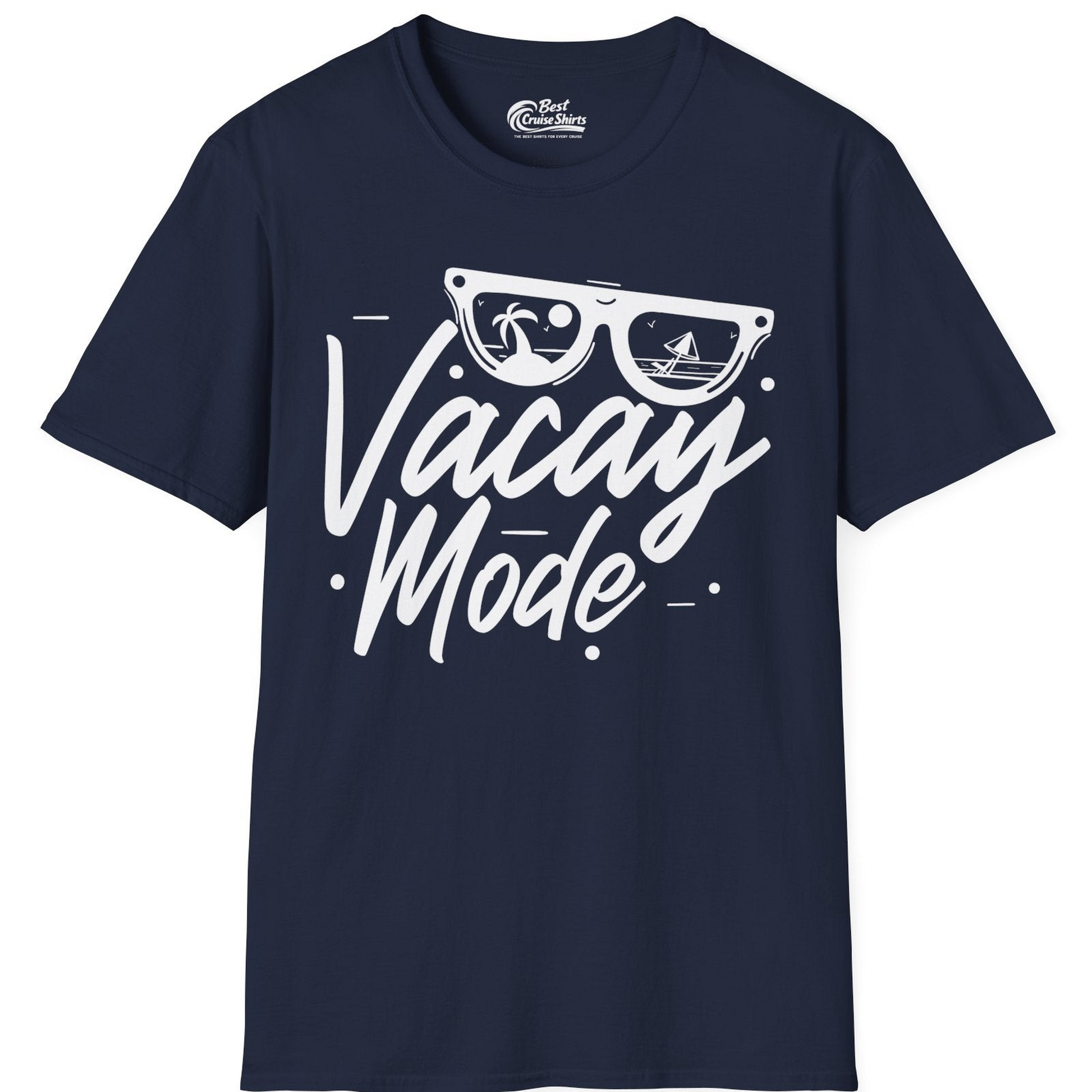 Vacay Mode Shirt T-Shirt – Navy – Best Cruise Shirts