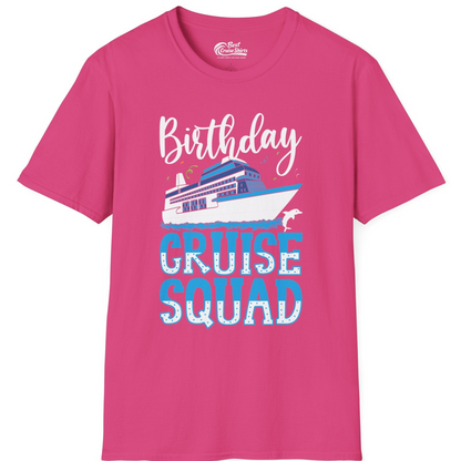 Birthday Cruise Squad Shirt T-Shirt – Heliconia – Best Cruise Shirts