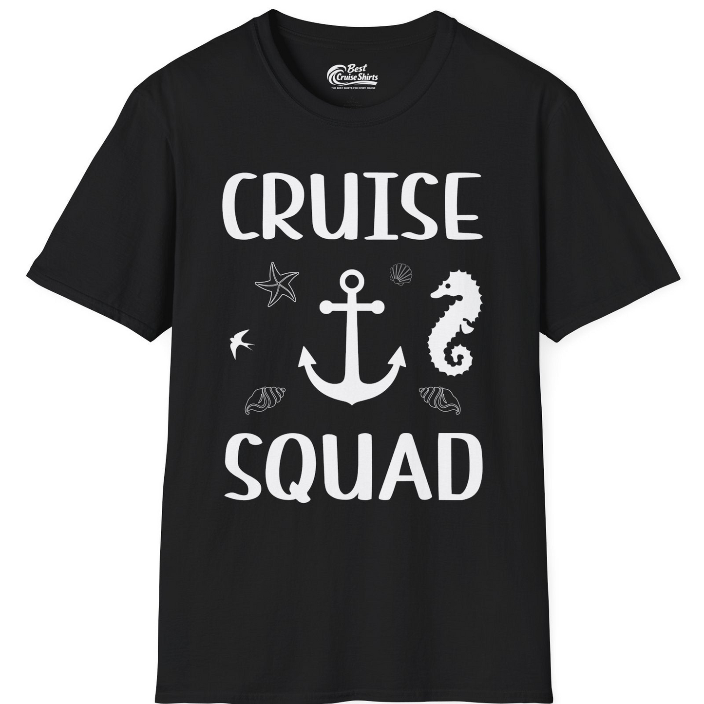 Cruise Squad Shirt T-Shirt – Black – Best Cruise Shirts