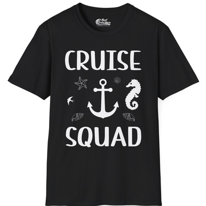 Cruise Squad Shirt T-Shirt – Black – Best Cruise Shirts