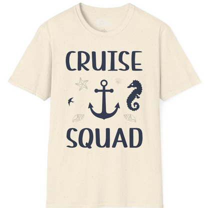 Cruise Squad Shirt T-Shirt – Natural – Best Cruise Shirts