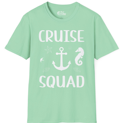Cruise Squad Shirt T-Shirt – Mint Green – Best Cruise Shirts