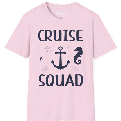 Cruise Squad Shirt T-Shirt – Light Pink – Best Cruise Shirts