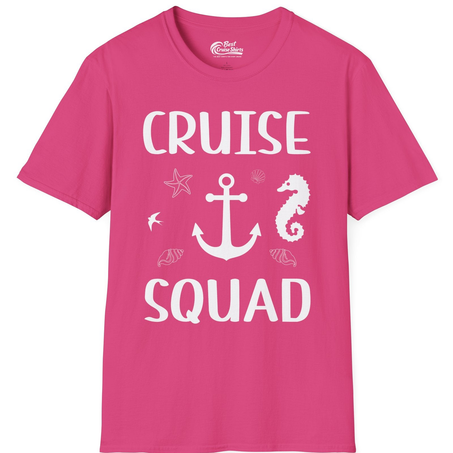 Cruise Squad Shirt T-Shirt – Heliconia – Best Cruise Shirts