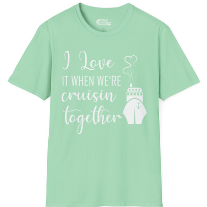 Cruise Couple Shirt T-Shirt – Mint Green – Best Cruise Shirts
