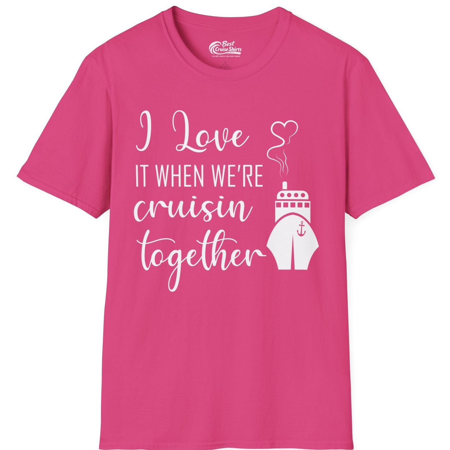 Cruise Couple Shirt T-Shirt – Heliconia – Best Cruise Shirts