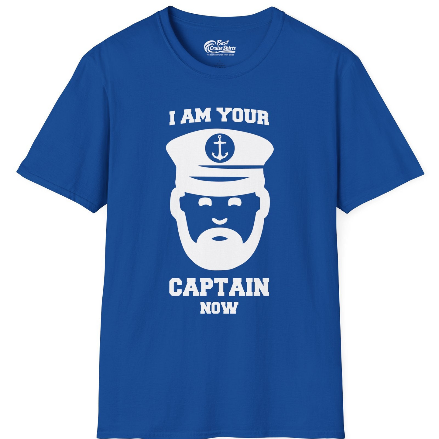 Funny Captain Shirt T-Shirt – Royal – Best Cruise Shirts