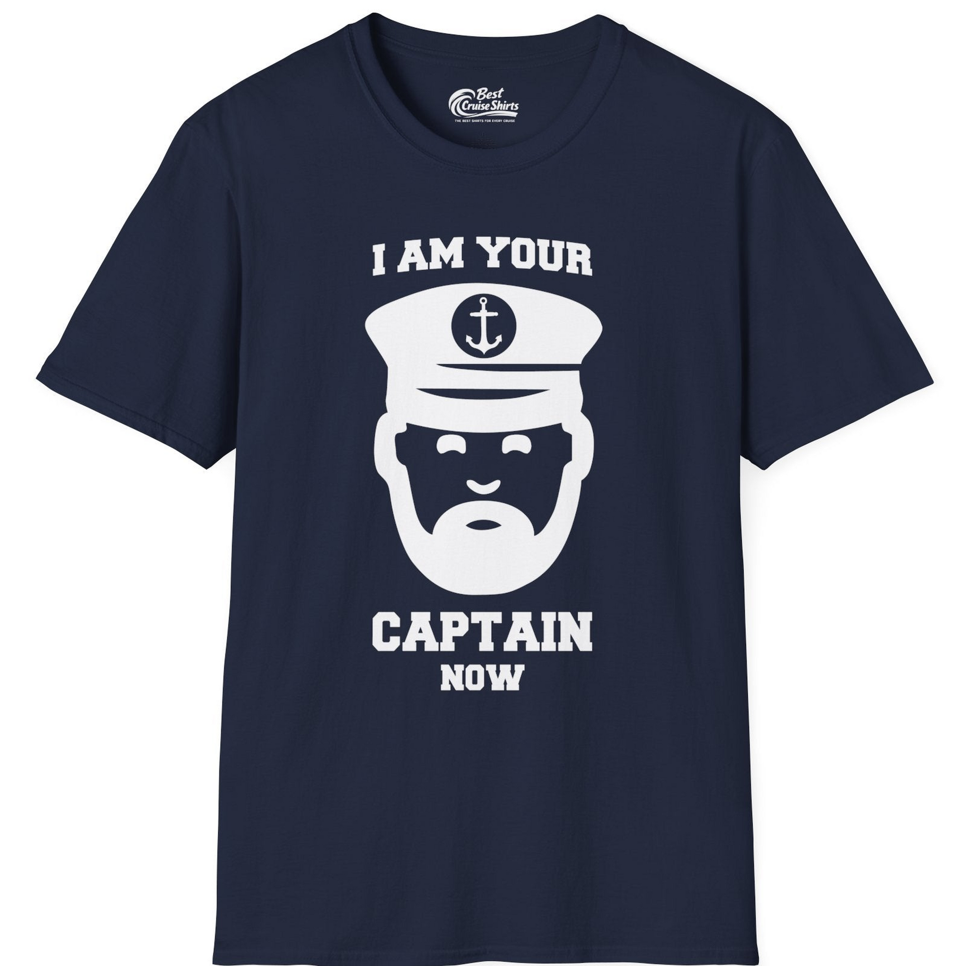 Funny Captain Shirt T-Shirt – Navy – Best Cruise Shirts
