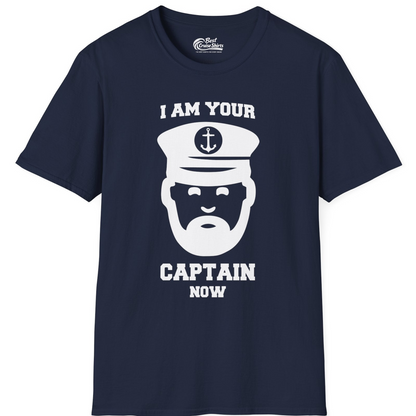 Funny Captain Shirt T-Shirt – Navy – Best Cruise Shirts