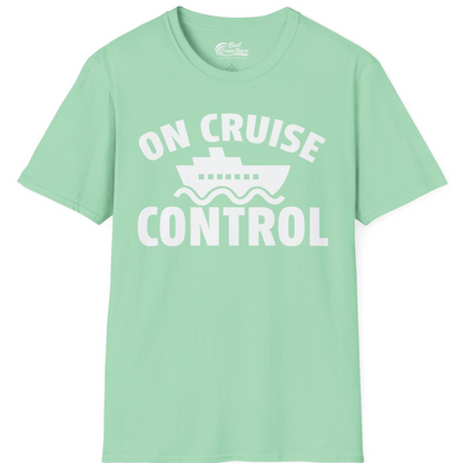 On Cruise Control Shirt T-Shirt – Mint Green – Best Cruise Shirts