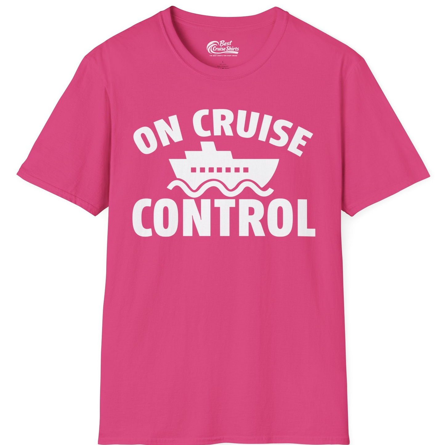 On Cruise Control Shirt T-Shirt – Heliconia – Best Cruise Shirts