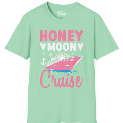 Honeymoon Cruise Shirt T-Shirt – Mint Green – Best Cruise Shirts