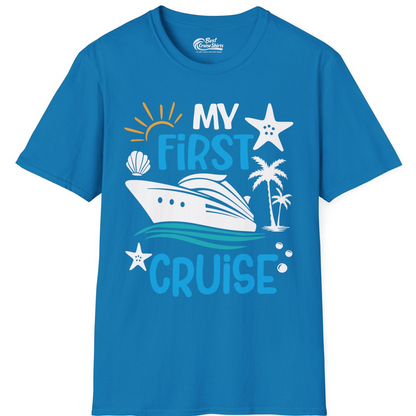 My First Cruise Shirt T-Shirt – Sapphire – Best Cruise Shirts