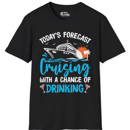 Cruise Drinking Shirt T-Shirt – Black – Best Cruise Shirts