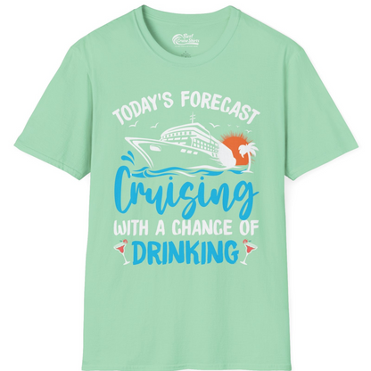 Cruise Drinking Shirt T-Shirt – Mint Green – Best Cruise Shirts