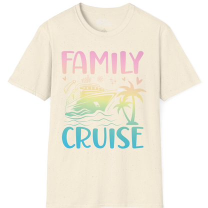 Family Cruise Shirt T-Shirt – Natural – Best Cruise Shirts