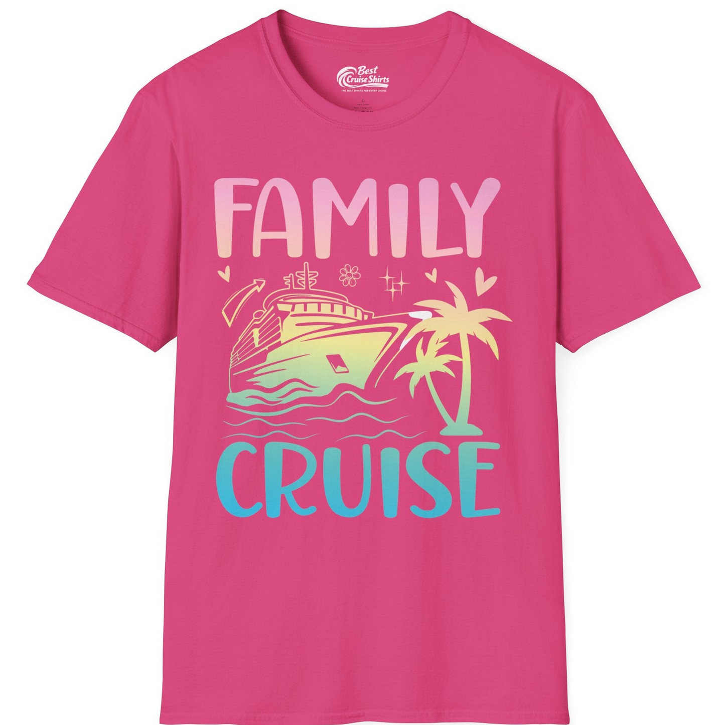 Family Cruise Shirt T-Shirt – Heliconia – Best Cruise Shirts