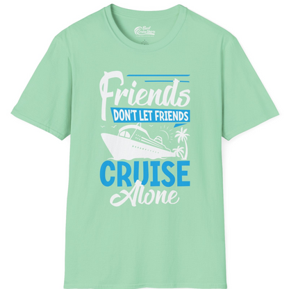 Friends Cruise Shirt T-Shirt – Mint Green – Best Cruise Shirts