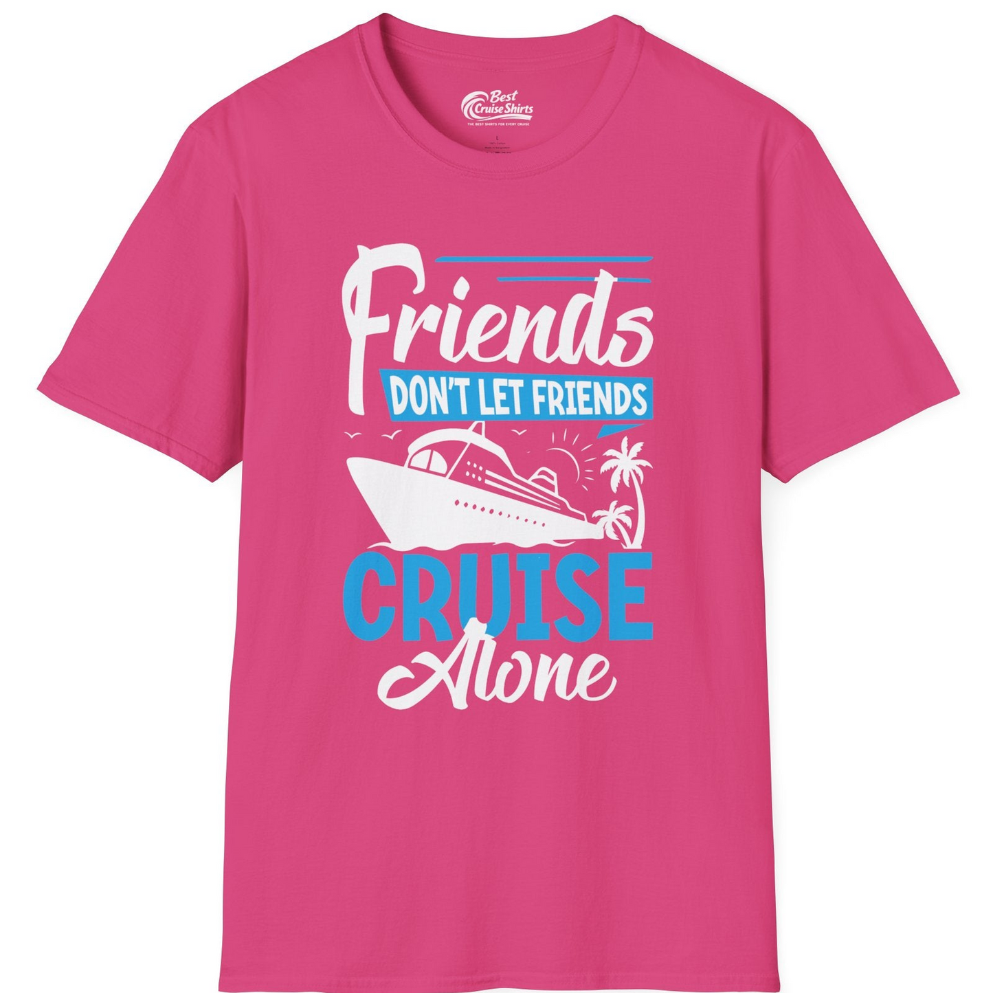 Friends Cruise Shirt T-Shirt – Heliconia – Best Cruise Shirts