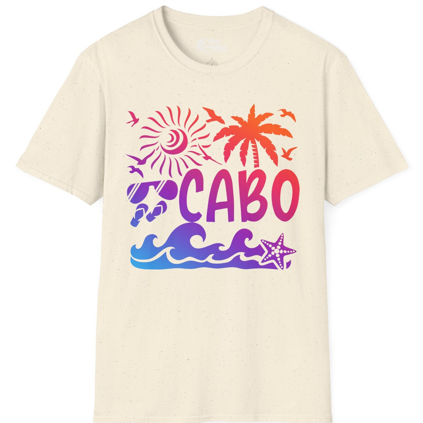 Cabo San Lucas Shirt T-Shirt – Natural – Best Cruise Shirts