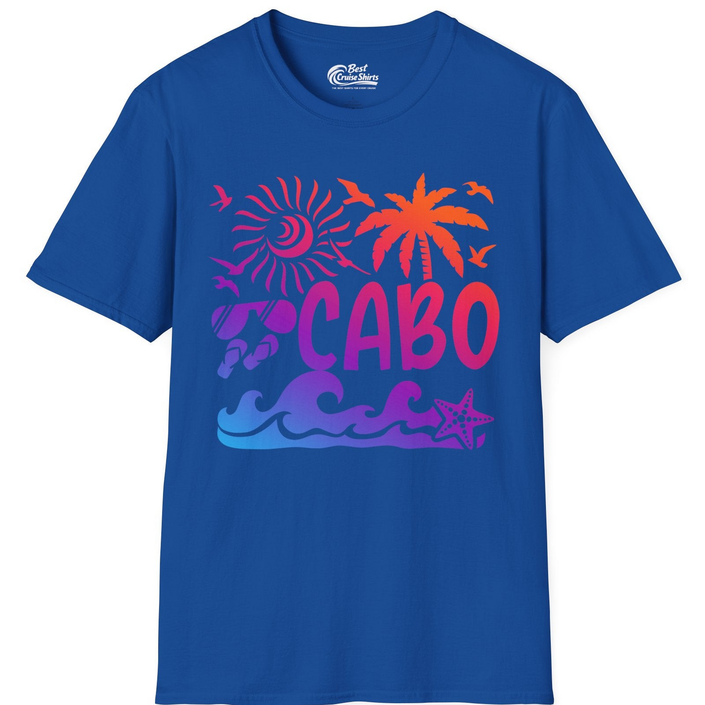 Cabo San Lucas Shirt T-Shirt – Royal – Best Cruise Shirts
