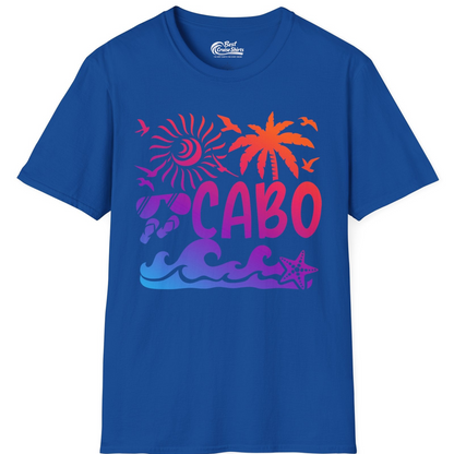 Cabo San Lucas Shirt T-Shirt – Royal – Best Cruise Shirts