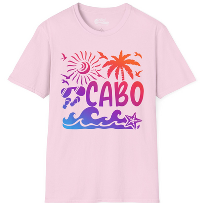 Cabo San Lucas Shirt T-Shirt – Light Pink – Best Cruise Shirts