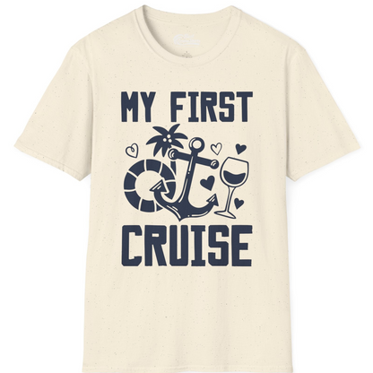 My First Cruise Shirt T-Shirt – Natural – Best Cruise Shirts