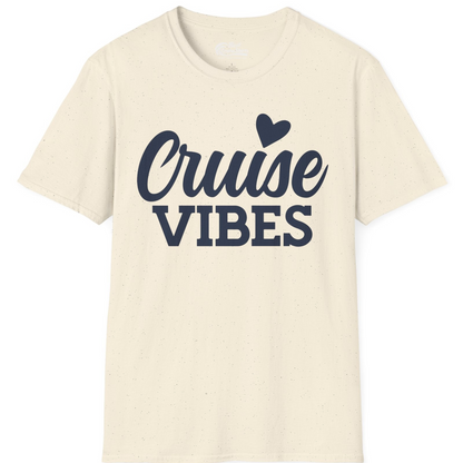 Cruise Vibes Shirt T-Shirt – Natural – Best Cruise Shirts