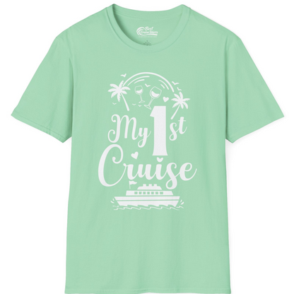 My First Cruise Shirt T-Shirt – Mint Green – Best Cruise Shirts