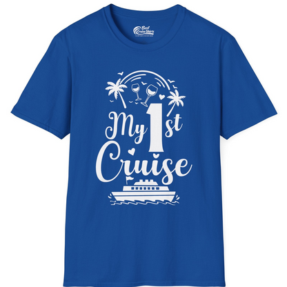 My First Cruise Shirt T-Shirt – Royal – Best Cruise Shirts