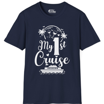 My First Cruise Shirt T-Shirt – Navy – Best Cruise Shirts
