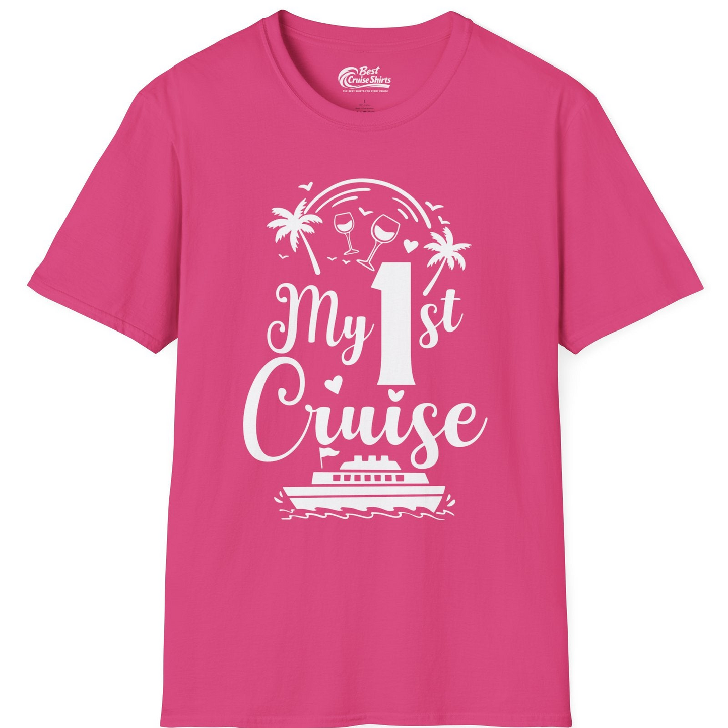My First Cruise Shirt T-Shirt – Heliconia – Best Cruise Shirts