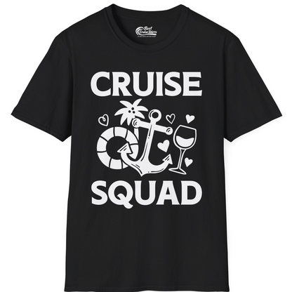 Cruise Squad Shirt T-Shirt – Black – Best Cruise Shirts