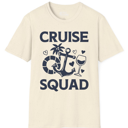 Cruise Squad Shirt T-Shirt – Natural – Best Cruise Shirts