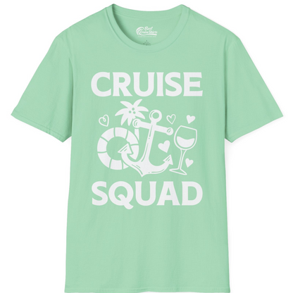 Cruise Squad Shirt T-Shirt – Mint Green – Best Cruise Shirts
