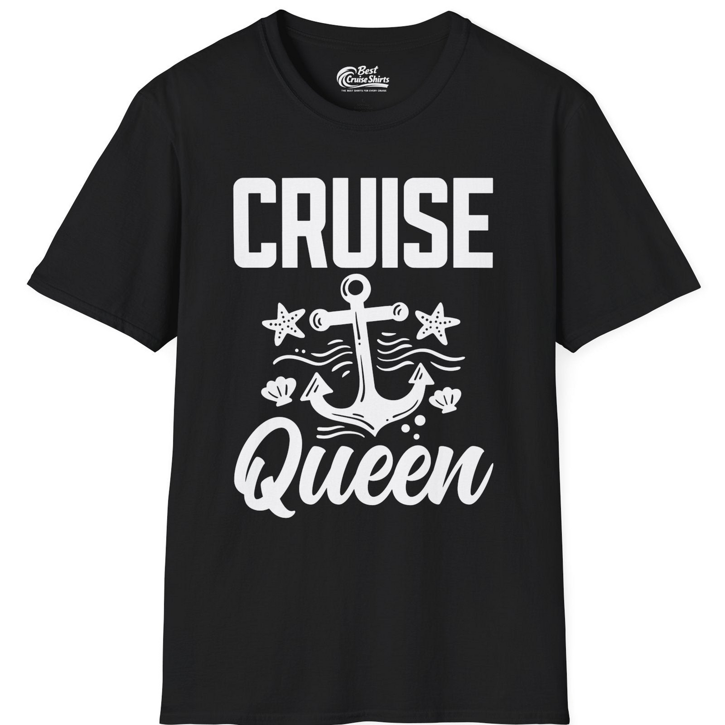 Cruise Queen Shirt T-Shirt – Black – Best Cruise Shirts