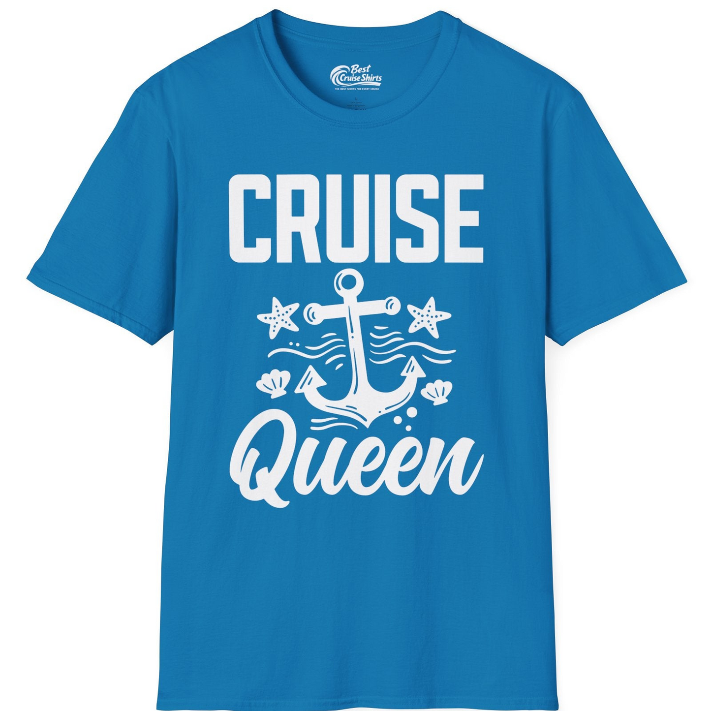 Cruise Queen Shirt T-Shirt – Sapphire – Best Cruise Shirts