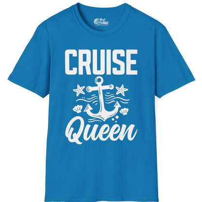 Cruise Queen Shirt T-Shirt – Sapphire – Best Cruise Shirts