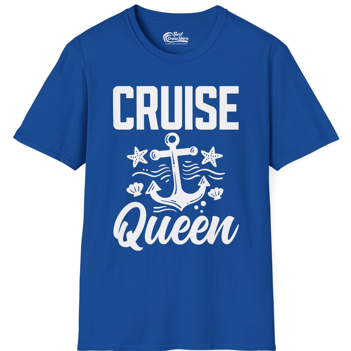 Cruise Queen Shirt T-Shirt – Royal – Best Cruise Shirts