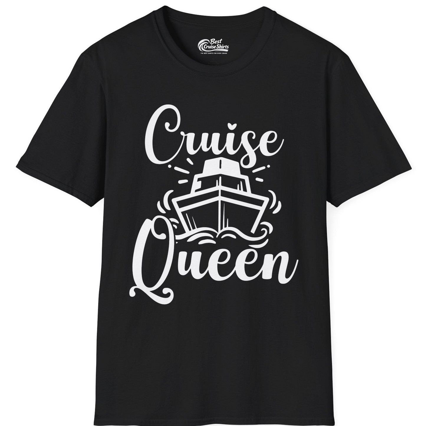 Cruise Queen Shirt T-Shirt – Black – Best Cruise Shirts