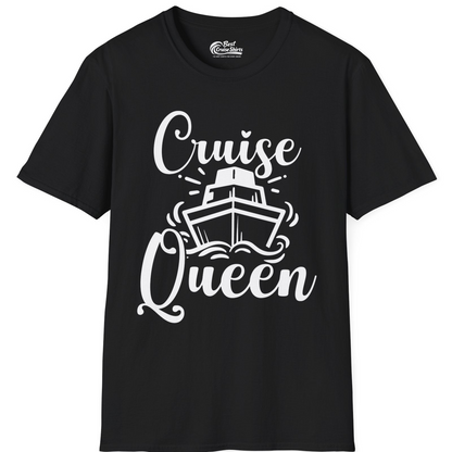 Cruise Queen Shirt T-Shirt – Black – Best Cruise Shirts
