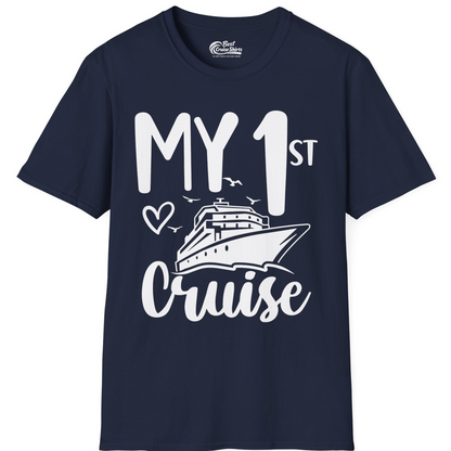 My First Cruise Shirt T-Shirt – Navy – Best Cruise Shirts