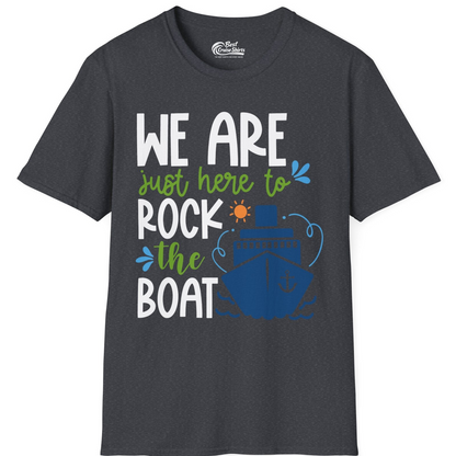 Funny Cruise Shirt T-Shirt – Dark Heather Grey – Best Cruise Shirts