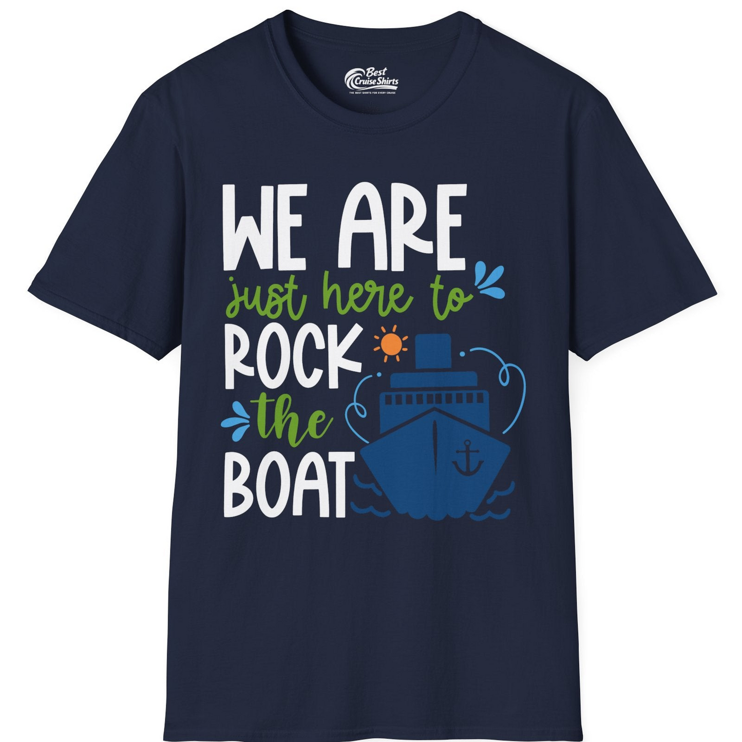 Funny Cruise Shirt T-Shirt – Navy – Best Cruise Shirts