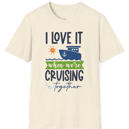 Cruising Together Shirt T-Shirt – Natural – Best Cruise Shirts