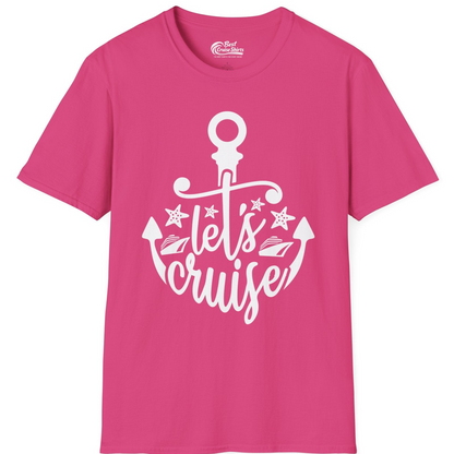 Let's Cruise Shirt T-Shirt – Heliconia – Best Cruise Shirts