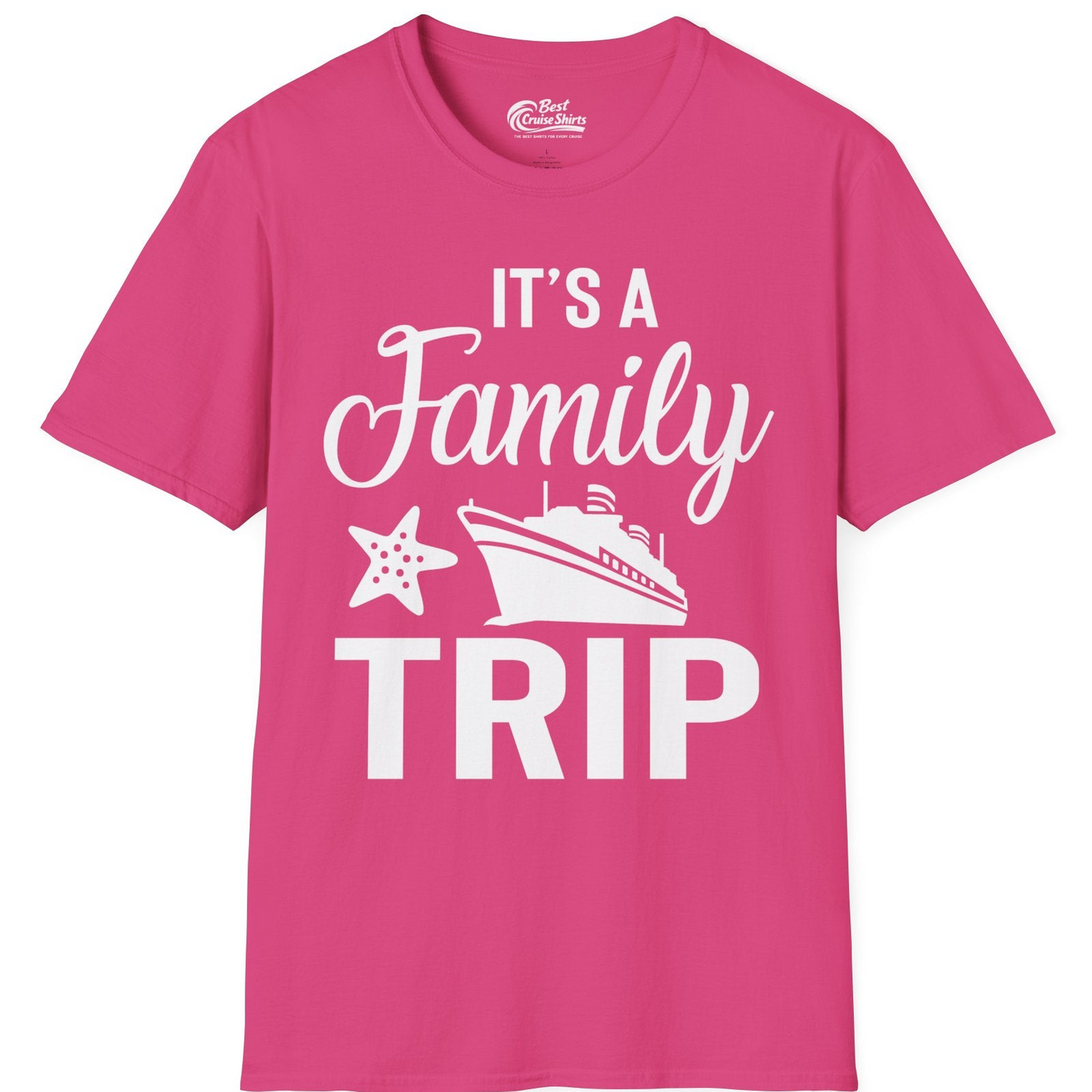 Family Cruise Trip Shirt T-Shirt – Heliconia – Best Cruise Shirts