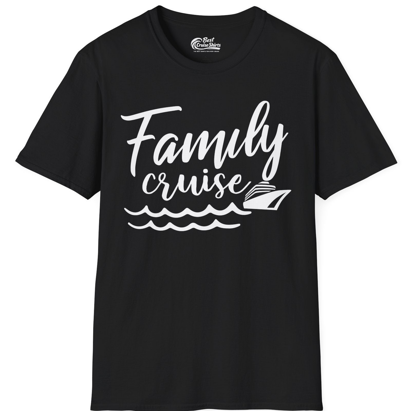 Family Cruise Shirt T-Shirt – Black – Best Cruise Shirts
